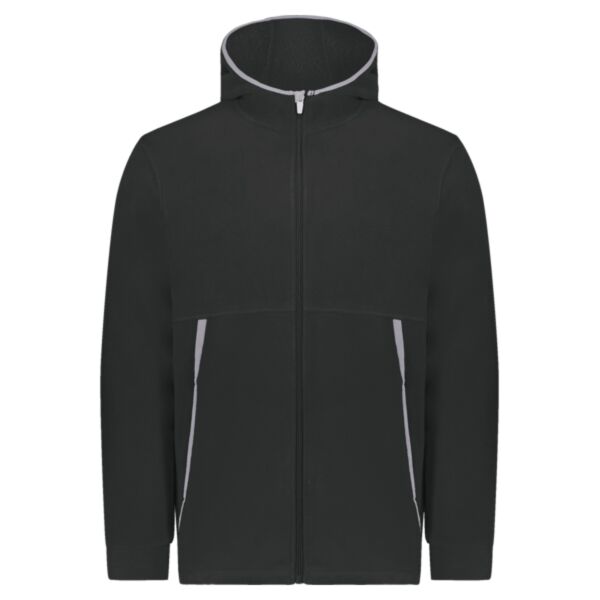 Unisex Eco Revive™ Polar Fleece Hooded Full-Zip Jacket Thumbnail