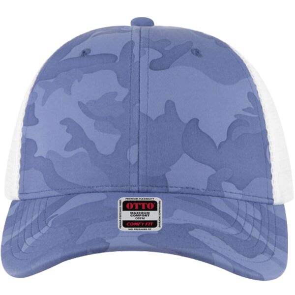 OTTO CAP "OTTO COMFY FIT" 6 Panel Low Profile Mesh Back Trucker Hat Thumbnail