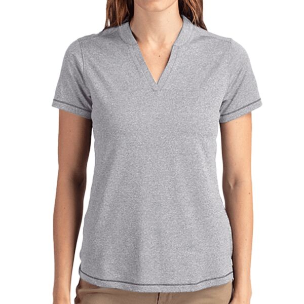 Cutter & Buck Forge Heathered Stretch Womens Blade Top Thumbnail