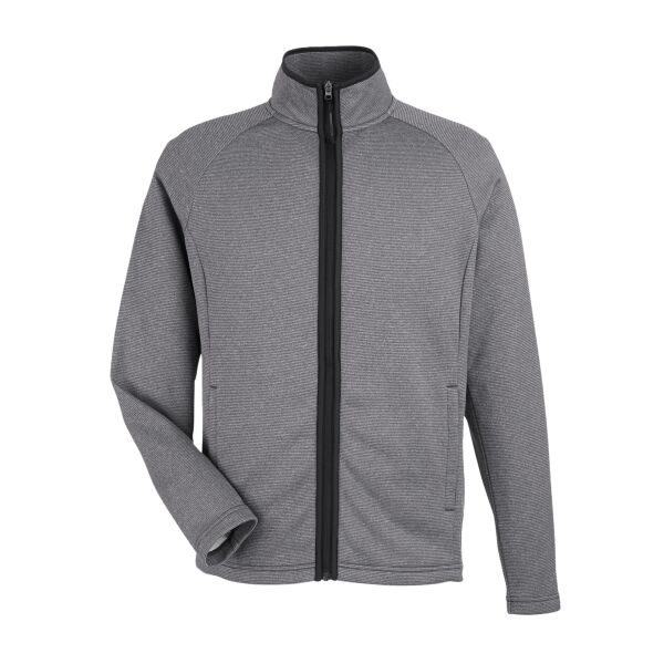 Men's Venture Heathered Stripe Full-Zip Thumbnail