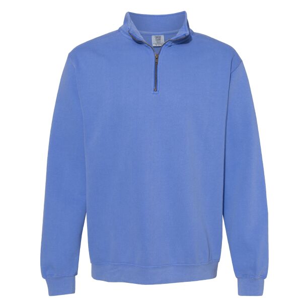 Unisex Garment-Dyed Quarter-Zip Sweatshirt Thumbnail