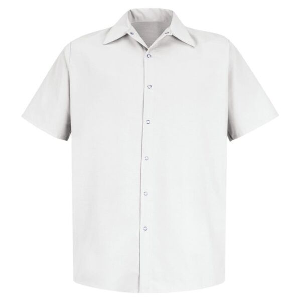 Men's Tall Specialized Short Sleeve Pocketless Work Shirt Thumbnail