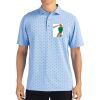 Cutter & Buck Virtue Eco Pique Tile Print Recycled Mens Polo Thumbnail