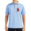 Cutter & Buck Virtue Eco Pique Tile Print Recycled Mens Polo Thumbnail
