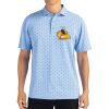 Cutter & Buck Virtue Eco Pique Tile Print Recycled Mens Polo Thumbnail