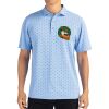 Cutter & Buck Virtue Eco Pique Tile Print Recycled Mens Polo Thumbnail