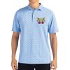 Cutter & Buck Virtue Eco Pique Tile Print Recycled Mens Polo Thumbnail