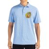 Cutter & Buck Virtue Eco Pique Tile Print Recycled Mens Polo Thumbnail