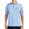 Cutter & Buck Virtue Eco Pique Tile Print Recycled Mens Polo Thumbnail