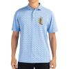 Cutter & Buck Virtue Eco Pique Tile Print Recycled Mens Polo Thumbnail