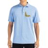 Cutter & Buck Virtue Eco Pique Tile Print Recycled Mens Polo Thumbnail