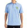 Cutter & Buck Virtue Eco Pique Tile Print Recycled Mens Polo Thumbnail