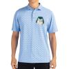 Cutter & Buck Virtue Eco Pique Tile Print Recycled Mens Polo Thumbnail
