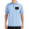 Cutter & Buck Virtue Eco Pique Tile Print Recycled Mens Polo Thumbnail