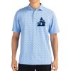 Cutter & Buck Virtue Eco Pique Tile Print Recycled Mens Polo Thumbnail