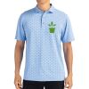 Cutter & Buck Virtue Eco Pique Tile Print Recycled Mens Polo Thumbnail